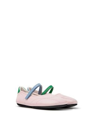 Camper Right Nina Mary Jane Flat - White