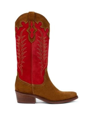 Penelope Chilvers Jolene Cowboy Boot - Red