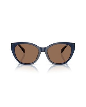 Ralph Ra5324U 56Mm Cat Eye Sunglasses - Brown