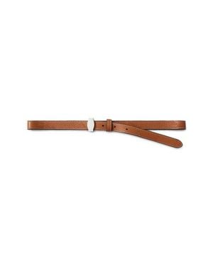 Veronica Beard Dash Leather Belt - Multicolor