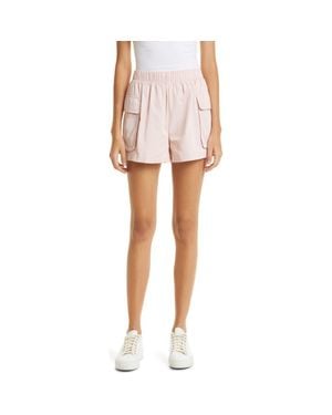 ATM Pull-On Cargo Shorts - White