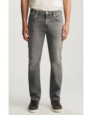 Mavi Zach Straight Leg Jeans - Gray