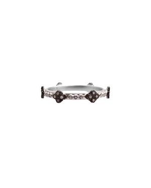 Armenta New World Diamond Stack Ring - Black