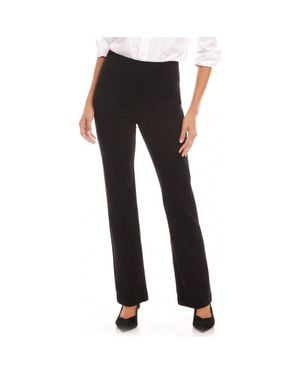 Karen Kane Stretch Twill Bootcut Pants - Black