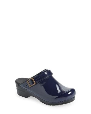 Sanita Estelle Polka Dot Clog - Blue