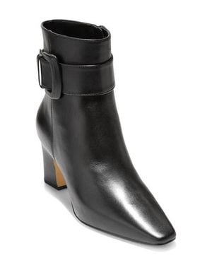 Cole Haan Blanche Buckle Bootie - Black