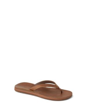 Reef Ojai Classic Slim Flip Flop - Brown