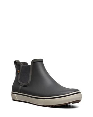 Bogs Kicker Ii Waterproof Chelsea Rain Boot - Black