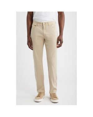 Scott Barber Savannah Straight Leg Twill 5-Pocket Pants - Yellow