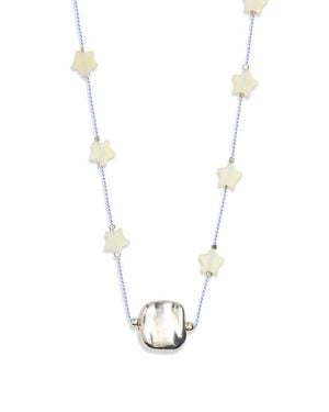 Isshi Desnuda Station Pendant Necklace - White