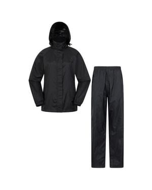 Mountain Warehouse Pakka Jacket And Pants Set - Black