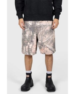 Pleasures Hunt Canvas Shorts - Black
