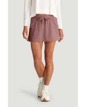 Free Fly Driftlight Drawstring Miniskirt - Pink