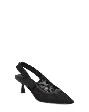MIA Naida Slingback Pointed Toe Pump - Black
