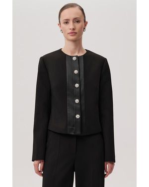 Exquise Aster Structured Jacket - Black