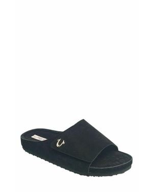 TRUE RELIGION Billy Velcro Strap Sandal - Black