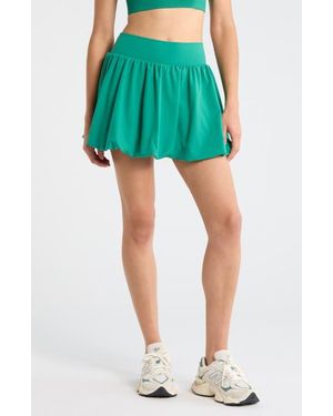 Zella Court Mode Bubble Skirt - Green