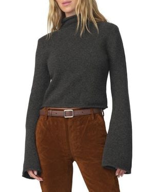 Joe's Jeans The Jane Wool & Yak Hair Turtleneck Sweater - Gray