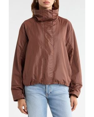 Lioness Shoreline Windbreaker Jacket - Brown