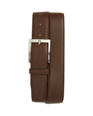 To Boot New York Leather Belt - Brown