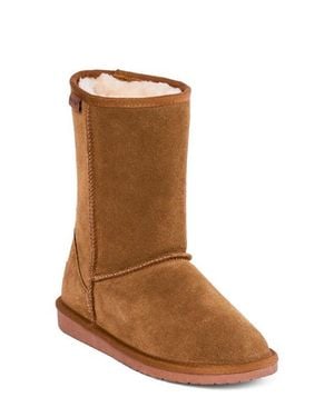 Minnetonka Callahan Faux Fur Boot - Brown