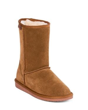 Minnetonka Callahan Faux Fur Boot - Brown