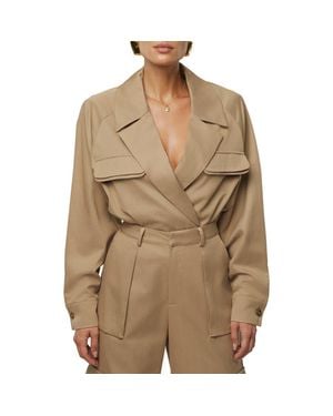 JLUXLABEL Theory Bodysuit - Brown