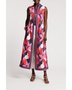 Frances Valentine Susie Jacket Kaleidoscope - Red