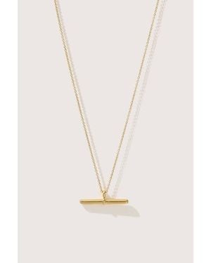 Otiumberg 14Kt Vermeil Vestige Toggle Necklace - Natural