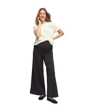Ingrid & Isabel Everywear Maternity Ponte Flare Pant - White