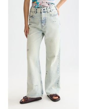 Scotch & Soda X Basquiat The Deep Loose Jeans - Blue