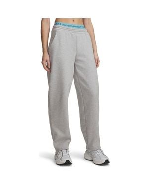 Under Armour Icon Fleece Barrel Pants - Gray