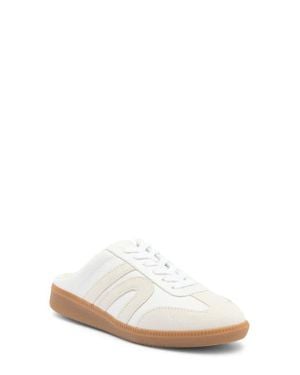 Jeffrey Campbell Up Front Sneaker Mule - White