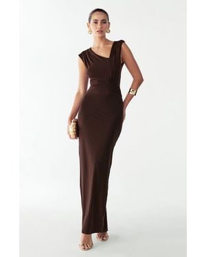 BWLDR Tima Maxi Dress - Brown