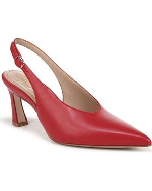 27 EDIT Naturalizer Elaine Slingback Pointed Toe Pump - Red