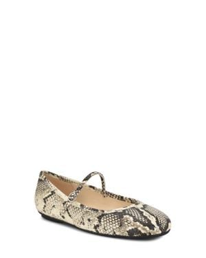 Nine West Classik Mary Jane Flat - Metallic