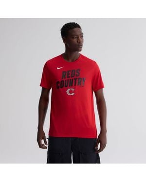 Nike Cincinnati Reds 2026 City Connect Team Phrase Script Dri-Fit T-Shirt