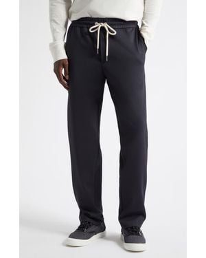 Moncler Nylon Blend Sweatpants - Blue