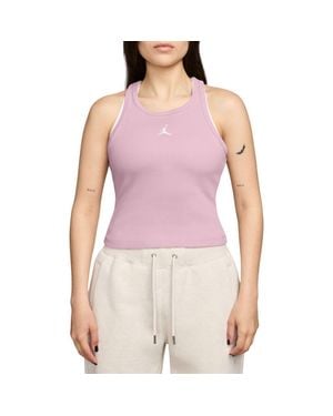 Nike Essential Racerback Tank - Purple