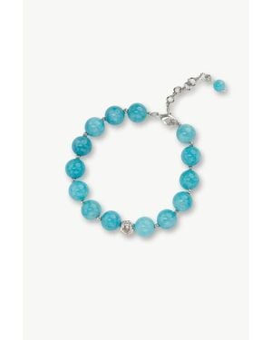 Classicharms Gia Amazonite Beads Bracelet - Blue