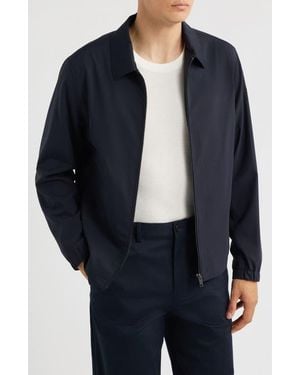 Theory Brody Stretch Wool Jacket - Blue