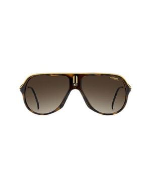 Carrera Safari 62Mm Oversize Gradient Rectangular Sunglasses - Multicolor
