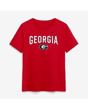Nike Georgia Bulldogs Arch Logo T-Shirt - Red