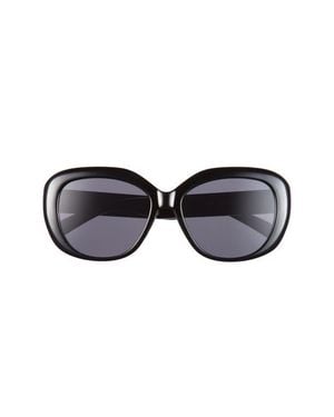 BP. Oversize Round Sunglasses - Black