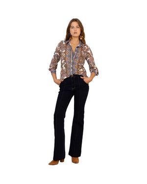 Hale Bob Brynleigh Jersey Top - Brown