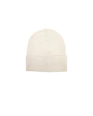 The Celect Cashmere Beanie - White