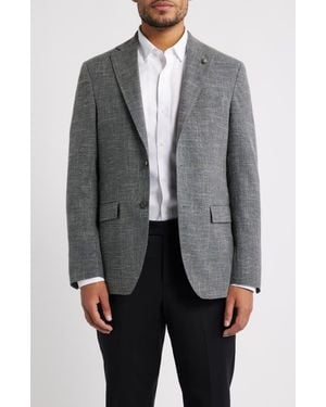 Jack Victor Midland Plain Weave Sport Coat - Gray
