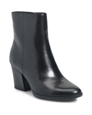 Børn Elina Block Heel Bootie - Black