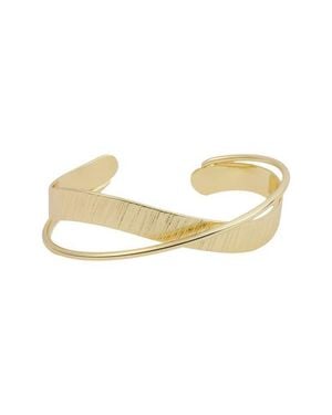 Panacea Textured Crisscross Cuff - Metallic