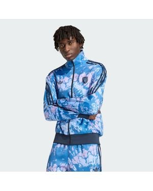 adidas Originals San Jose Earthquakes 2026 Grateful Dead Full-Zip Track Top - Blue